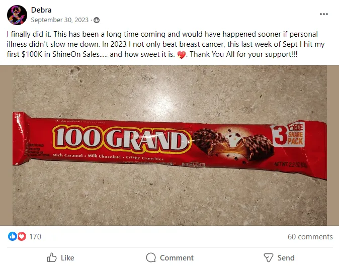 ShineOn seller review